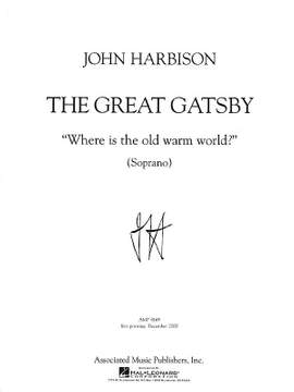 Harbison: Where Is the Old, Warm World?