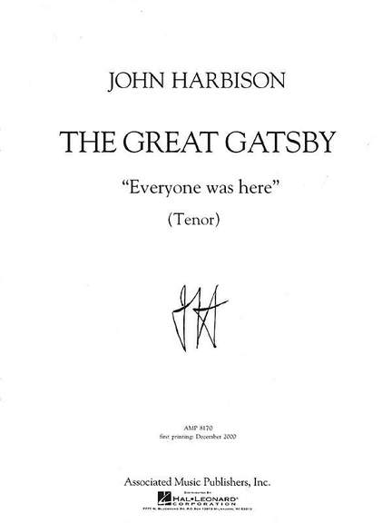 Harbison: Everyone was Here