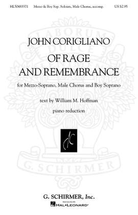 John Corigliano: Of Rage and Remembrance