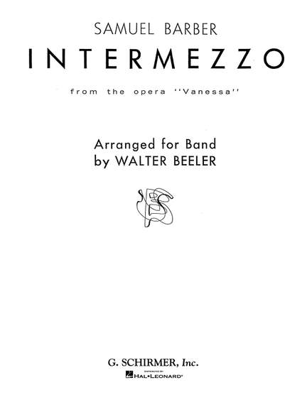 Samuel Barber: Intermezzo, Op. 32