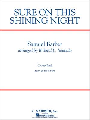 Samuel Barber: Sure On This Shining Night - Full Score