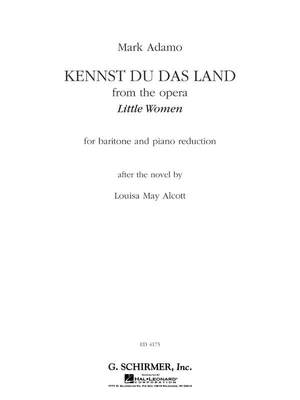 Adamo: Kennst Du Das Land
