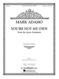 Mark Adamo: You're Not My Own from the opera Lysistrata