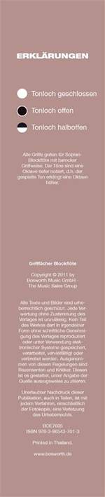 Grifffächer Blockflöte Product Image