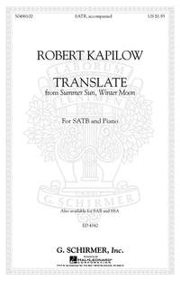 Robert Kapilow: Translate