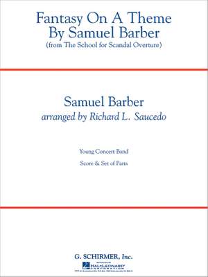 Fantasy On A Theme By Samuel Barber (full Score)