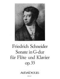 Schneider, F: Sonata G major op. 33
