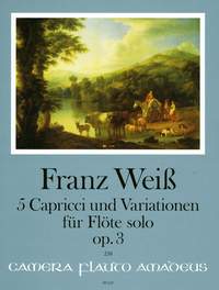 Weiss, F: 5 Capricci and variations op. 3