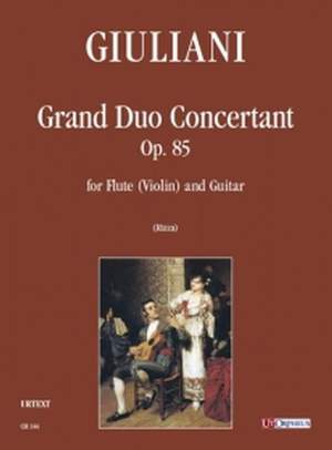 Giuliani, M: Grand Duo Concertant op.85