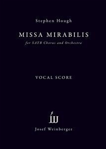 Hough, S: Missa Mirabilis (vocal score)