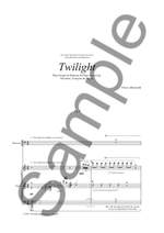 Paul Mealor: Twilight (Baritone/Piano) Product Image