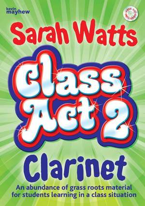 Class Act 2 Clarinet Student Book