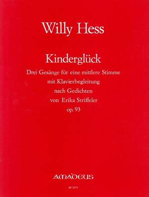 Hess, W: Kinderglück op. 93