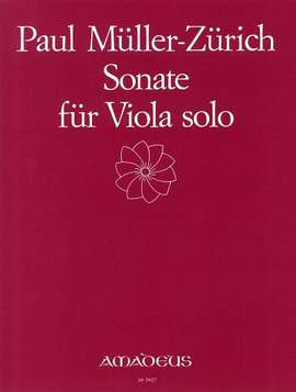 Mueller-Zuerich, P: Sonata for viola solo (1979)