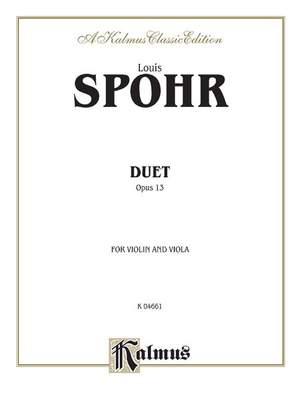 Louis Spohr: Duet, Op. 13