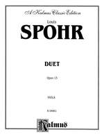 Louis Spohr: Duet, Op. 13 Product Image