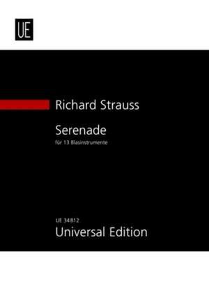 Strauss, Richard: Serenade op. 7