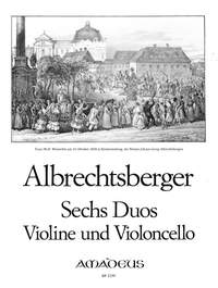 Albrechtsberger, J G: 6 Duos