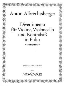 Albrechtsberger, A: Divertimento F major