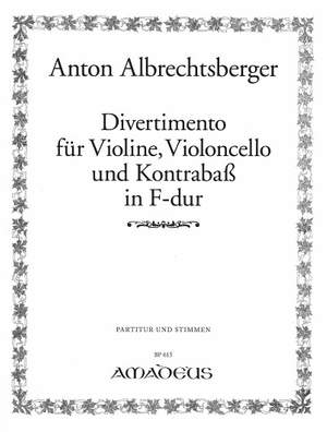 Albrechtsberger, A: Divertimento F major