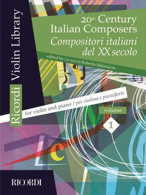 20th Century Italian Composers: Volume 1