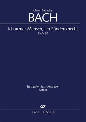 Bach, JS: Ich armer Mensch, ich Sündenknecht