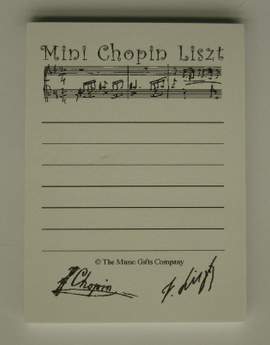 Sticky Pad Mini Chopin Liszt