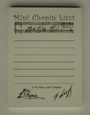 Sticky Pad Mini Chopin Liszt