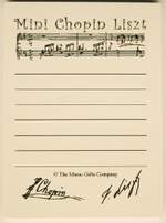 Sticky Pad Mini Chopin Liszt Product Image