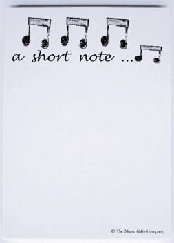 Notepad A Short Note