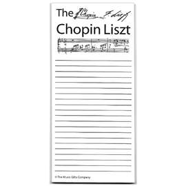 Notepad Chopin Liszt