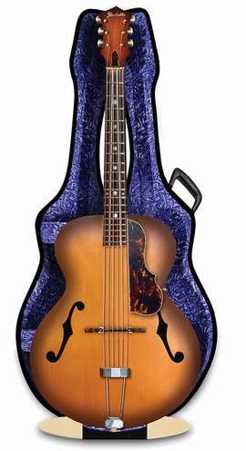 3D Card Archtop Guitar