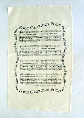 Tea Towel Food Glorious Food