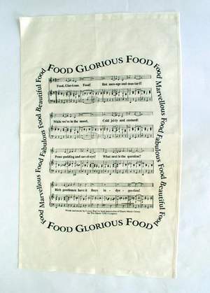 Food Glorious Food Tea Towel