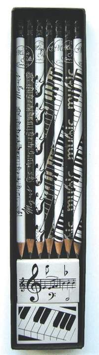 7 Pencils & 2 Erasers Gift Set