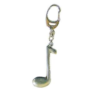 Keyring Pewter Quaver