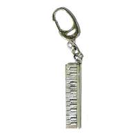 Keyring Pewter Keyboard
