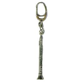 Keyring Pewter Clarinet