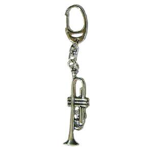 Keyring Pewter Trumpet