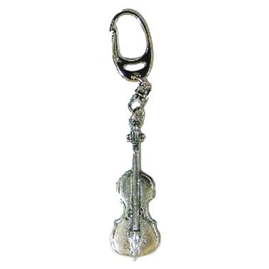 Keyring Pewter Cello