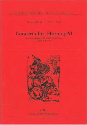 Gliere, R: Concerto in Bb major, op. 91