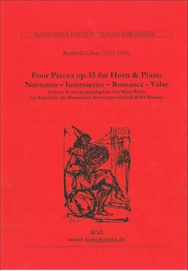 Gliere, R: Four Pieces, op. 35