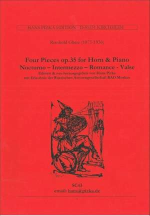 Gliere, R: Four Pieces, op. 35