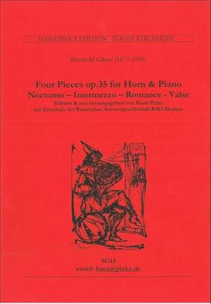 Gliere, R: Four Pieces, op. 35
