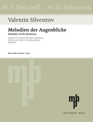 Silvestrov, V: Melodies of the Moments - Cycle V