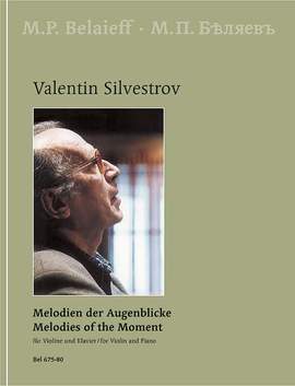 Silvestrov, V: Melodien der Augenblicke kplt.