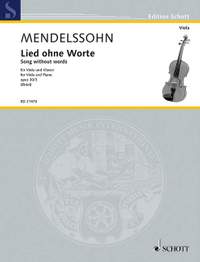 Mendelssohn: Song without words op. 30/3