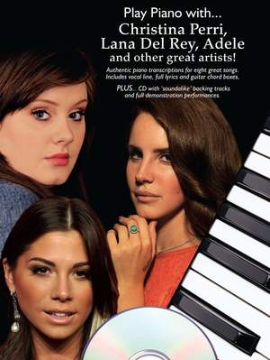 Play Piano With... C Perri, Lana Del Ray, Adele