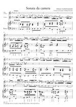 Janitsch, J G: Sonata da camera B flat major Product Image