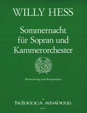 Hess, W: Summer night (Manfred Kyber) op. 73